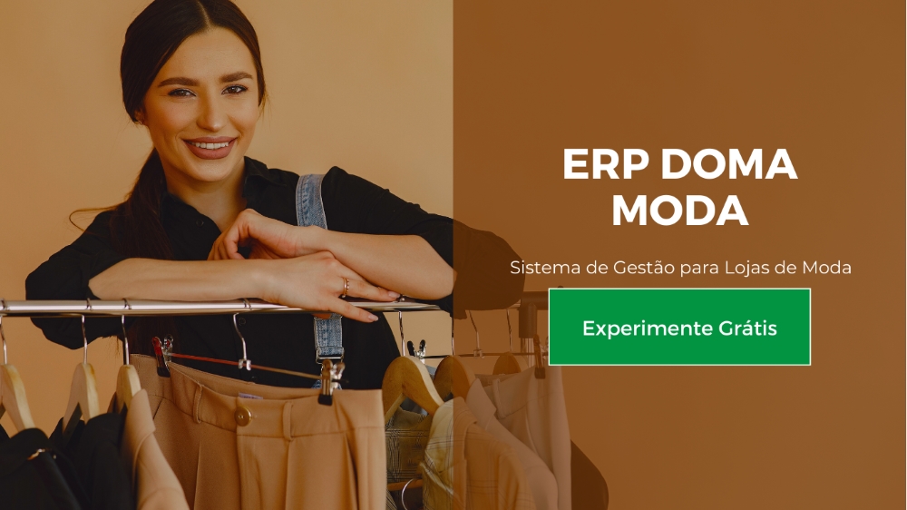 ERP Doma Moda sistema de gestão para lojas de roupas e calçados